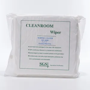 100% Polyester 9 Inch 115g Lint 4008 Cleanroom Wiper