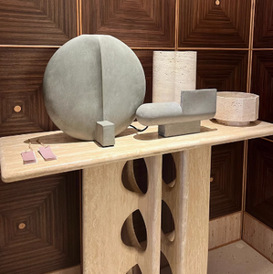 Tavolino da Salotto di Lusso di Alta Qualità, Tavolo da Caffè in Marmo Naturale, <span class=keywords><strong>Moderno</strong></span> Tavolo Console in Marmo per Corridoio - Product Image 6