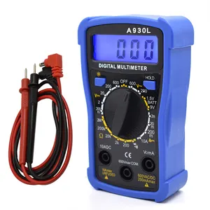 Bside a930l voltímetro digital, voltímetro digital, testador de tensão, multimetro, elétrico, multímetros de resistência