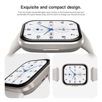 Reloj Inteligente de Moda Q23 Pro con Llamadas, Pantalla HD de 1.83'', Monitor de Ritmo Cardíaco y Sueño, Resistente al Agua IP67, Reloj Inteligente Deportivo para Hombre
