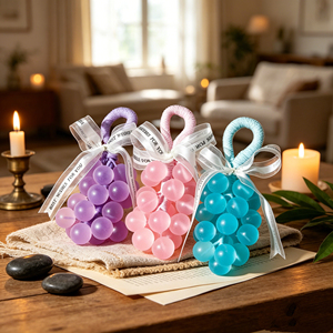 Jabón Artesanal en Barra de 200g con Aceites Esenciales Inspirados en <span class=keywords><strong>la</strong></span> Uva, Jabón Transparente para Baño y Belleza, Apto para Todo Tipo de Piel - Product Image 1