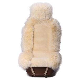 Housse de siège de voiture universelle en cuir de mouton sur mesure, housse de siège de voiture <span class=keywords><strong>Polo</strong></span>, housses de siège de voiture universelles d'hiver, ensemble complet - Product Image 3