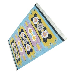 Alfombra Moderna de Lana, Estilo Minimalista, Hecha a Mano, Antibacteriana, Antideslizante, de Color Sólido, de Pelo Corto, Decoración Moderna para el Hogar, Precio Razonable - Product Image 1