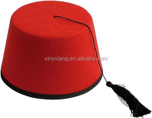 Gorro Fez Egipcio Turco Otomano Personalizado de Fábrica con Borla, Accesorios de Disfraces de Gorro Fez, Gorro Fez Islámico de Sultán Paşa - Product Image 4
