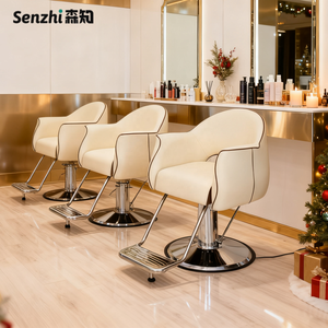 <span class=keywords><strong>Salon</strong></span> de coiffure moderne chaise de coiffeur laiteuse chaise de barbier hydraulique meubles de <span class=keywords><strong>salon</strong></span> de coiffure d'Istanbul - Product Image 1