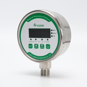 Dc 24V AC220V ac380v 4 kỹ thuật số dẫn hiển thị áp lực và ba Đơn vị áp lực có sẵn có thể điều chỉnh áp suất thủy lực chuyển đổi - Product Image 3