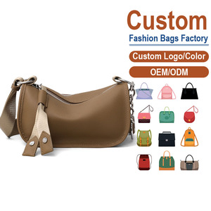 Sac bandoulière en cuir véritable - Design texture litchi, double sangle |   Style minimaliste moderne |   Élégance discrète pour l'été, l'automne et l'hiver - Product Image 1