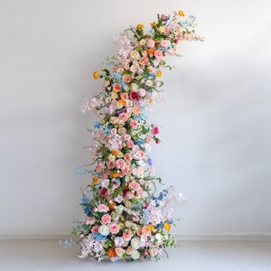 <span class=keywords><strong>Fleurs</strong></span> artificielles en soie préservées, arche florale réaliste, composition florale élégante, centres <span class=keywords><strong>de</strong></span> <span class=keywords><strong>table</strong></span> du Nouvel An pour mariage - Product Image 4