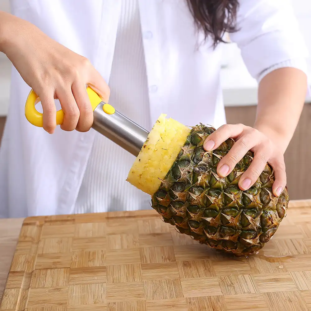 Mutfak gereçleri ve araçlar ev ananas kesici ve tart Pineapple soyucu tart dilimleme kesici sökücü aracı