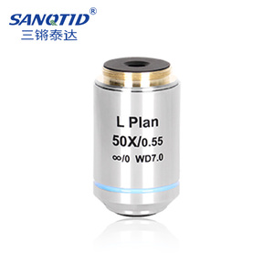 SANQTID生物学的同軸ライト5x 10x 20x <span class=keywords><strong>50x</strong></span> 100X Lプラン顕微鏡の目的金属顕微鏡の目的 - Product Image 4