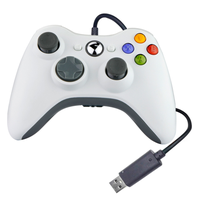 Controlador USB con Cable para Xbox 360/360 Slim, Joystick para Consola XBO X360 y PC Windows, Gran Venta