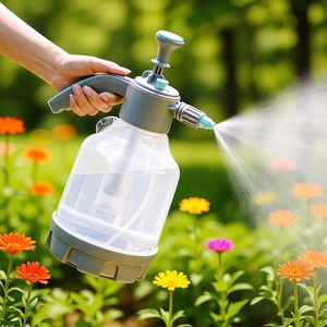 Manual Sprayer 3L <b>Pressurized</b> Garden Watering Can With Measuring Cup <b>For</b> Plant Care - Product Image 1