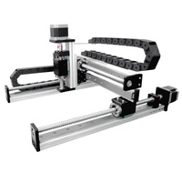 Robot Combinado XYZ con Motor Paso a Paso Nema23, Rodamiento PLC, Precisión de 0.05mm, Capacidad de Carga de 25kg, Tornillo de Bolas de 16mm, Paso de 5/10mm