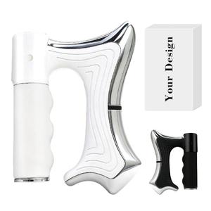 Masseur vibrant compact sans fil 0728 Whatnot pour la récupération musculaire, avec lame incurvée et design ondulé, léger et efficace - Product Image 3