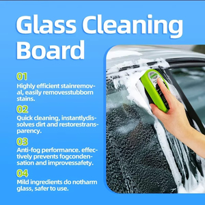 Brosse de nettoyage en gros pour vitres de voiture, dégraissant pour film gras, rénovateur de pare-brise, décontamination du verre - Product Image 2