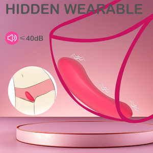 Vibrateurs de culottes Jouets sexuels pour adultes, Vibrateurs portables Stimulation clitoridienne Jouet sexuel pour femmes, Mini vibrateur de culotte clitoridienne féminine - Product Image 2