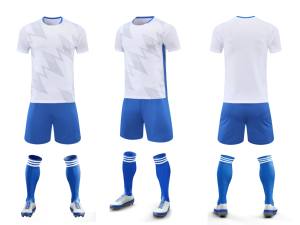 Tüm vücut süblimasyon futbol forması takım ucuz en kaliteli futbol forması kitleri erkekler genç çocuklar spor tişörtleri uygun - Product Image 4