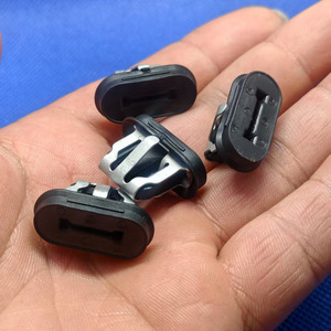Tesla Model 3 <b>Bumper</b> Lower Skirt <b>Clip</b> 1110167-00-A Steel Fastener Replacement Part - Product Image 1
