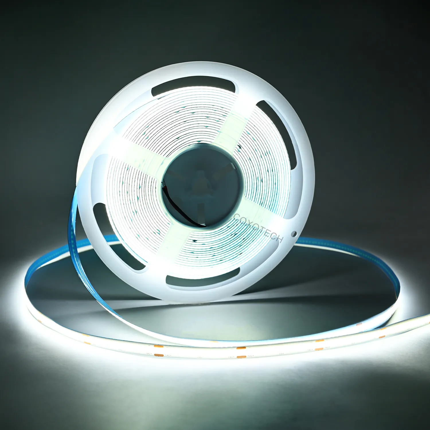 Cob Led Strip Licht 320led Ra90 Led Lichtstrip 12V 24V Ce Rohs 3000K 4000K 6500K Flexibele Cob Ledstrip Licht