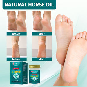 Crème à l'huile de cheval pour les mains et les pieds secs, réparation des peaux mortes, prévention des fissures du talon, anti-gel, crème hydratante - Product Image 5