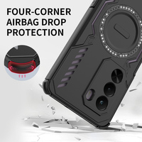 Étui de téléphone de luxe personnalisé de qualité supérieure, refroidissement, charge magnétique sans fil, coque arrière antichoc pour Realme P4X