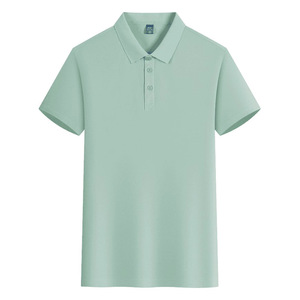 เสื้อโปโลแขนสั้นสีพื้น โพลีเอสเตอร์ ผ้าอ๊อกซ์ฟอร์ด ชุดยูนิฟอร์มสำหรับใส่ทุกวัน - Product Image 4