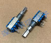 Potentiomètre de précision japonais TOCOS, double arbre, double axe trois C100Kx2 B50K