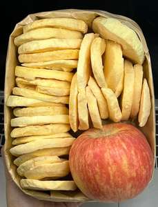 Großhandel Bio Gefriergetrocknete Apfelchips - 1000g Vakuumverpackung Großpackung 100% Natürlicher Fruchtsnack von APCITL - Product Image 6