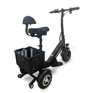 KSM-902 NUEVO Scooter Eléctrico Plegable de 3 Ruedas, Solo 16 kg, con Asiento para Adultos Mayores - Product Image 2