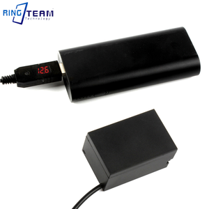 Batería Ficticia FNP-T125 USB QC3.0 con Adaptador de Corriente NP-T125 para Cámara Digital Fuji <span class=keywords><strong>Fujifilm</strong></span> GFX50S GFX50R <span class=keywords><strong>GFX</strong></span> 50S 50R - Product Image 6