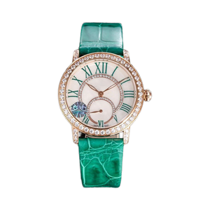 Reloj de Pulsera Mecánico de Lujo para Mujer, Estilo Danza, con Incrustaciones de Diamantes - Product Image 2