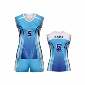 Diseños de alta calidad voleibol Jersey uniforme logotipo personalizado sublimación uniformes de voleibol con OEM - Product Image 1