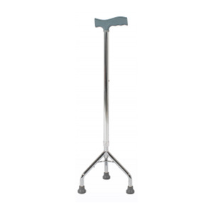 Bâton de marche à trois pieds Lechi, télescopique, antidérapant, aide pour personnes âgées, utilisation en extérieur - Product Image 1