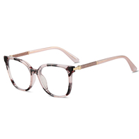 MS 97774 2025 Montures de lunettes métalliques unisexes Lunettes optiques Conception de blocage de la lumière bleue Style de mode professionnel pour hommes et femmes