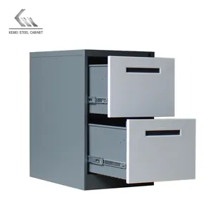 Attrezzature per ufficio mobili moderni per ufficio mobili in metallo materiale metallico 2 cassetti armadio classificatore verticale in acciaio