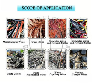 Granuladora de Cable de Cobre Eléctrica Automática de Alta Calidad con Motor, Capacidad de 600-1000 kg/h - Product Image 2
