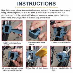 <span class=keywords><strong>Kit</strong></span> de <span class=keywords><strong>limpieza</strong></span> de <span class=keywords><strong>bicicleta</strong></span> de montaña <span class=keywords><strong>MTB</strong></span>, fregador de cadena de <span class=keywords><strong>bicicleta</strong></span> de motocicleta de plástico, cepillo para lavadora, cepillo Grunge para ciclismo, carreras de carretera - Product Image 4