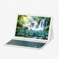 Siap Kirim Tablet PC 10.1 Inch Intel N5030 8GB 128GB Win 11 Gratis Keyboard Stand PC Portabel 2 in 1 Laptop Notebook