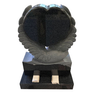 Современный Мемориальный надгробный камень в европейском стиле, жажденный лебедь, держащий сердце, надгробный камень G654, гранитные надгробные памятники - Product Image 2