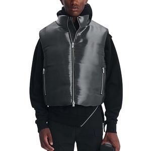 Мужской стеганый жилет с застежкой-молнией - Product Image 1