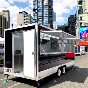 Food Truck in Vetroresina Completamente Attrezzato da 10, 13, 14, 16 Piedi in Vendita, Rimorchi Mobili <span class=keywords><strong>per</strong></span> Snack e <span class=keywords><strong>Gelati</strong></span> - Product Image 1