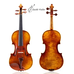 Einzelhandel Fichte Massivholz Geige profession elle europäische Holz hand gefertigte Geigen fabrik für den Einzelhandel