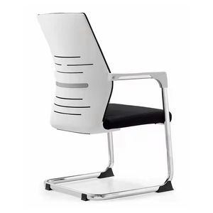 <span class=keywords><strong>Silla</strong></span> de Oficina Ergonómica de Malla con Reposabrazos Cromados, <span class=keywords><strong>Silla</strong></span> de Oficina para Visitas <span class=keywords><strong>sin</strong></span> <span class=keywords><strong>Ruedas</strong></span> - Product Image 1
