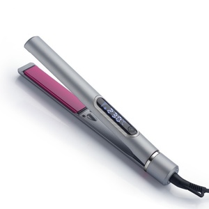 Lisseur de cheveux électrique portable 2 en 1 avec plaque en aluminium flottante et contrôle de la température - Product Image 3