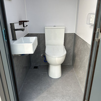 Toilettes portables préfabriquées très demandées, sanitaires mobiles, douches, toilettes publiques portables, toilettes de camping extérieures