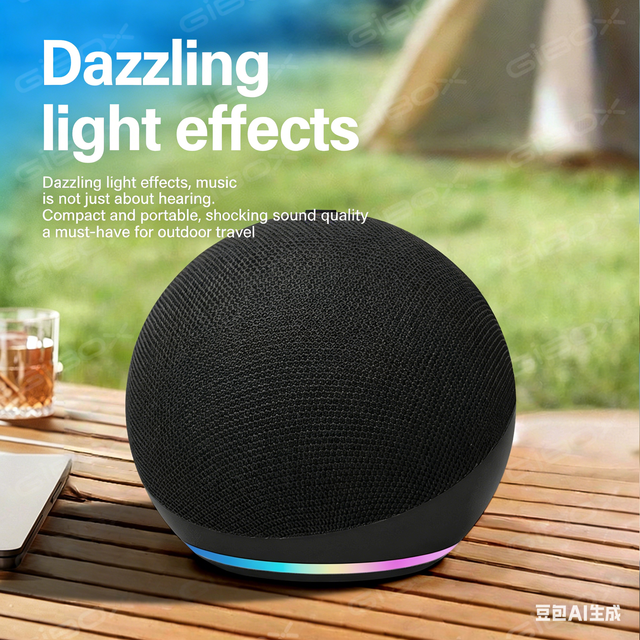 New Alaxe Bluetooth Speaker USB Portable Cloth Speaker Heavy Bass Stereo Sound Box for Desktop Home Outdoor