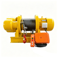 Treuil électrique télécommandé robuste à câble métallique avec une petite tension de 1 tonne, adapté à une utilisation dans les navires et les mines
