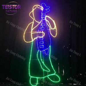 Commercial Flat <b>LED</b> <b>Rope</b> <b>Light</b> Silhouette Art for Shopping Center Hotel and Outdoor Festival Landscape Decoration - Product Image 3