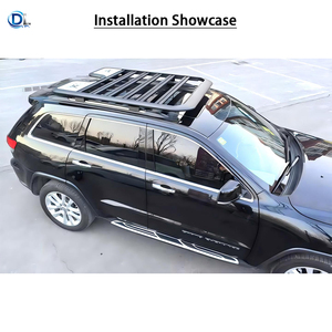 Nouvelles barres <span class=keywords><strong>de</strong></span> <span class=keywords><strong>toit</strong></span> Mitsubishi Pajero V93V97 en acier et alliage d'aluminium, fixation universelle par vis, amélioration 4x4, charge 100 kg+ - Product Image 3