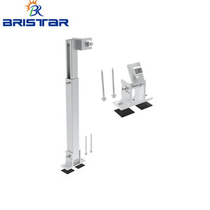 Supports de montage réglables pour panneaux solaires HF, jambes avant et arrière, pour toit plat, système solaire - Product Image 2